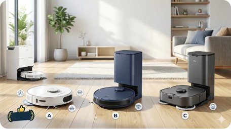 로봇청소기 추천 2026 — 로보락 S8 vs 삼성 비스포크 vs LG 코드제로 완벽 비교