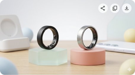 갤럭시 링 vs 오우라 링 비교