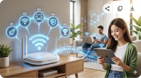 2026 와이파이 공유기 추천 — Wi-Fi 6E BEST 5 완벽 비교 가이드