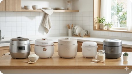 2026 전기밥솥 추천 TOP 5 — 쿠쿠·쿠첸·삼성·미니 가성비 완벽 비교 가이드