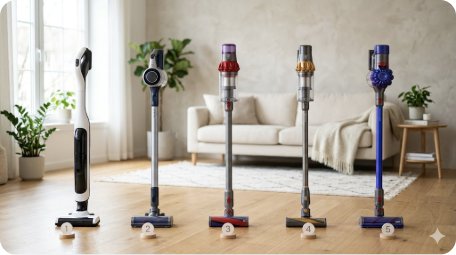 2026 스틱청소기 추천 TOP 5 — 삼성·LG·다이슨 가성비 완벽 비교 가이드