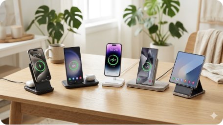 2026 무선 충전기 추천 — 아이폰·갤럭시 겸용 TOP 5 완벽 가이드