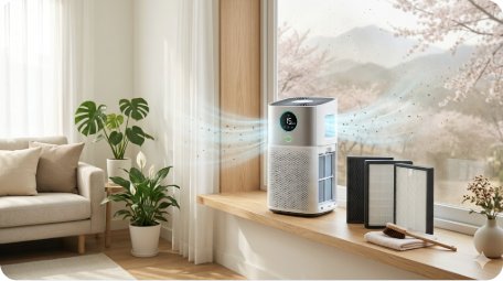 봄 미세먼지 시즌 공기청정기 관리법 완벽 가이드