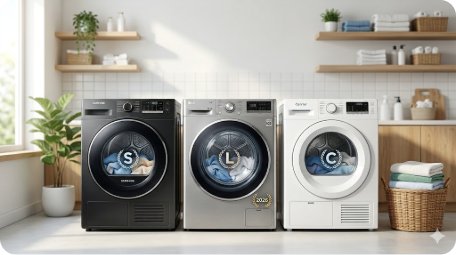 건조기 추천 2026 — 삼성 vs LG vs 캐리어 히트펌프 TOP 5 완벽 비교 가이드