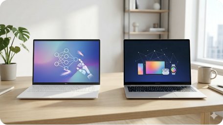 LG 그램 프로 AI 2026 vs 삼성 갤럭시북6 프로 완벽 비교 — 어떤 노트북이 맞을까?
