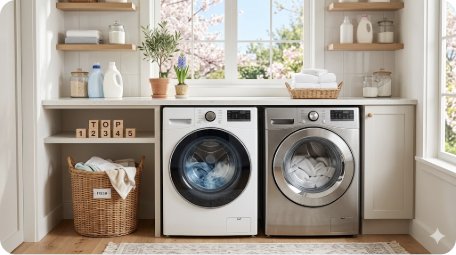 봄 이사 시즌 세탁기 추천 2026 — 드럼세탁기 TOP 5 완벽 비교