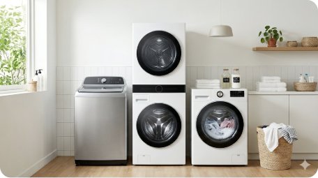 2026 세탁기 추천 TOP 5 — 통돌이 vs 드럼 vs 워시타워 완벽 비교 가이드