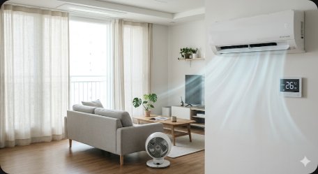 에어컨 전기세 반으로 줄이는 12가지 실전 사용법 — 설정 온도·모드 선택부터 실외기 관리·단열 습관까지 (2026)