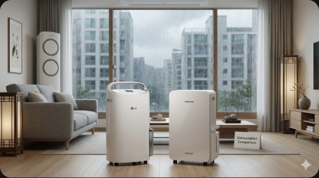 LG 오브제컬렉션 vs 삼성 비스포크 제습기 정면 비교 2026 — 장마철 전, 어떤 제습기가 내 집에 맞을까?